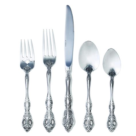 oneida michaelangelo stainless steel box|Oneida Michelangelo 45 Piece Fine Flatware Set & Reviews.